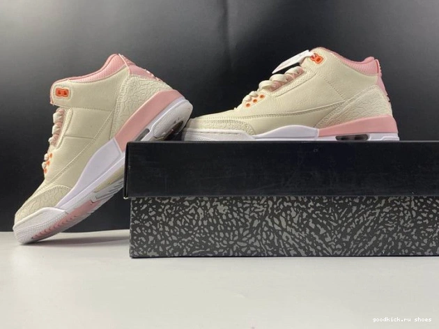 Retro 3 Sail Rust Jordan CK9246-116 (W) Air Pink 0803